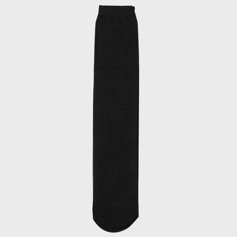 High Elastic Women Knee Highs Socks Solid Brand Nylon Stockings Ultrathin Transparent Over The Knee Socks Female Stocking