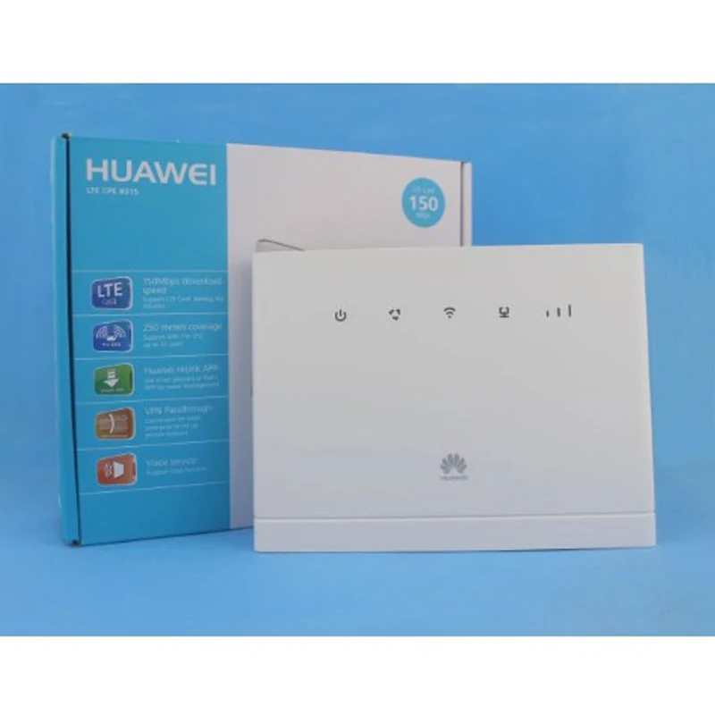 500pcs  Unlocked Huawei B315s-519 4G CEP Hotspot WIFI Router Wireless Router with Sim Card