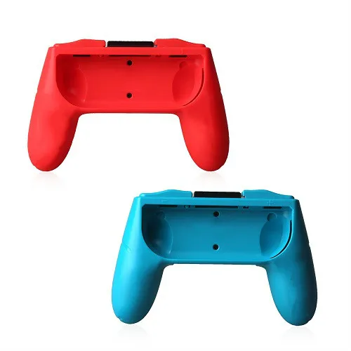 2 шт./компл. контроллер ручки Joy-Con чехол для Nintendo Switch Joy-Con ручка NS N-Switch для аксессуаров для игровой приставки - Цвет: Red Blue With BOX