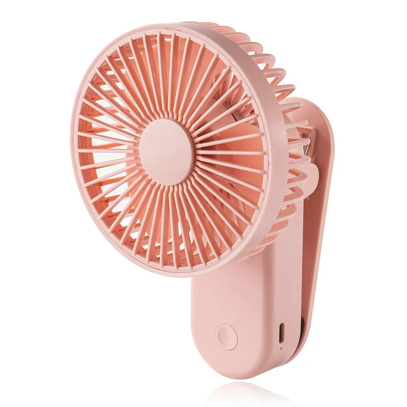

USB Rechargeable Fan with Comfortable Wrist Strap Portable Mini Clip Cooling Fan for Indoors Outdoors Baby Stroller
