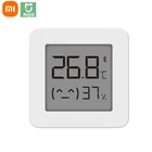 Оригинальный XIAOMI Mijia Bluetooth-совместимый термометр 2 беспроводной умный электрический цифровой гигрометр термометр работает с приложением Mijia