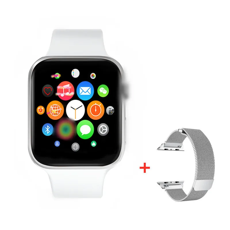 Умные часы с gps и Bluetooth, IWO, серия 11, 5, 1:1, умные часы для женщин, mam, для Apple iPhone X 11, iOS, Android, телефон, VS IWO 10, 12 - Цвет: add  steel strap