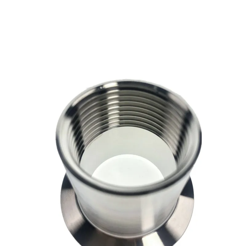 

1/2" - 2" (DN15-DN50) Adapters for heater Sanitary Stainless Steel SS304 Female Threaded Ferrule Pipe Fittings Tri-Clamp