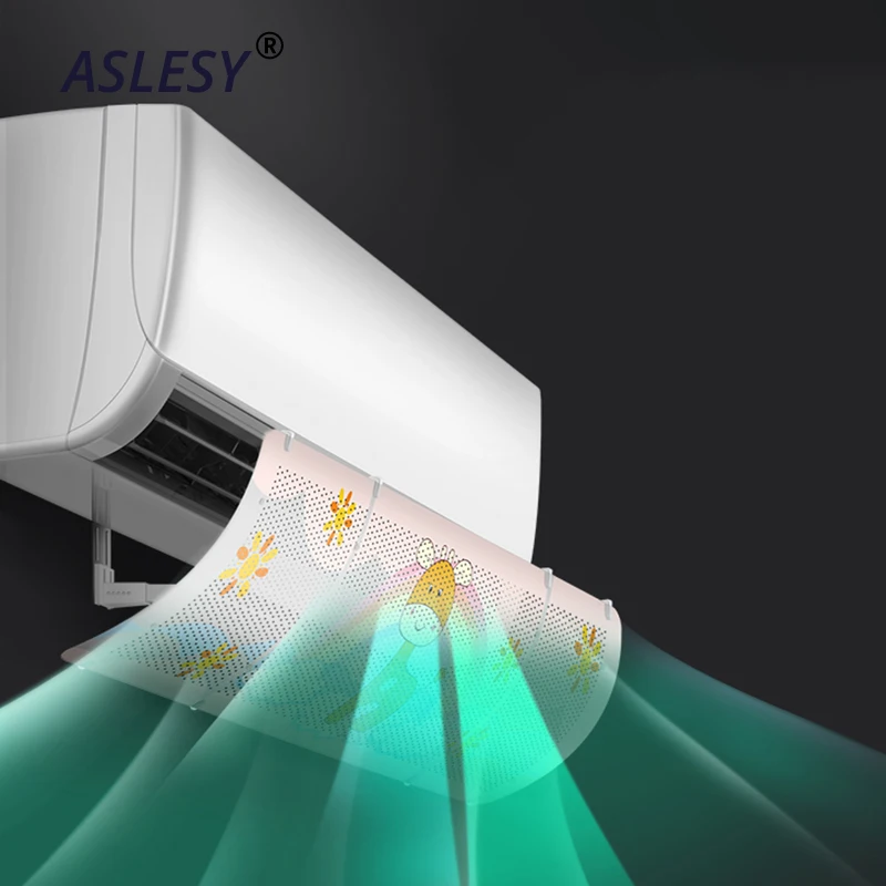 Регулируемый дефлектор для кондиционера защита от прямого выдувания выдвижной