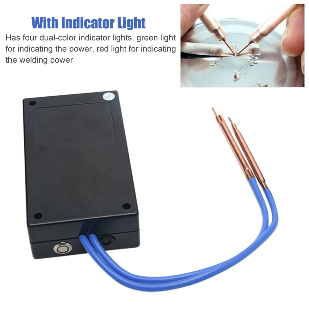 

Soldering DIY Aluminum Alloy Portable Control Board USB Rechargeable Mini Spot Welder Fire Proof Auto Off Welding Machine