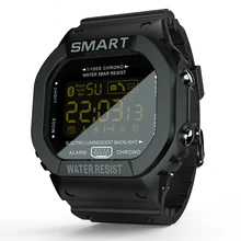 MK22 Bluetooth Smart Watch  Men Women Fitness Tracker Pedometer Reminder Clock Digital Bracelet BT Sport Waterproof Smartwatch