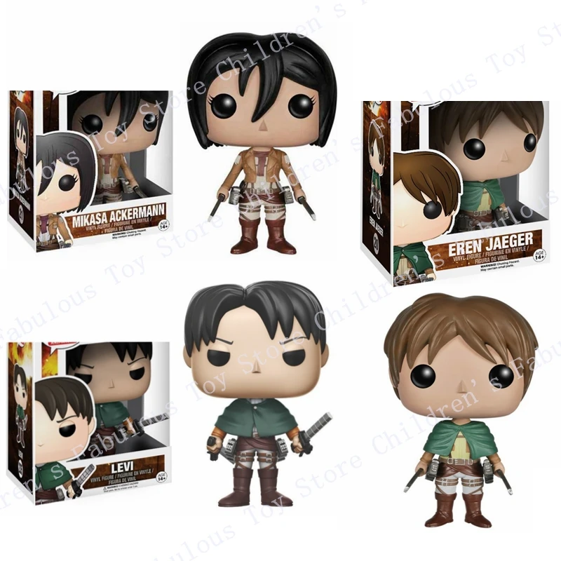 attack on titan pop figures