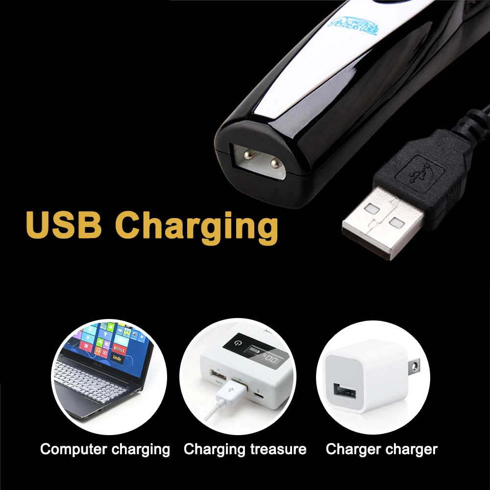 Электрический режущий нож USB зарядка стрижка для домашних животных машинка