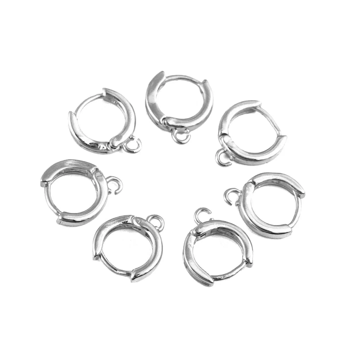 Fostfo Простые Модные Позолоченные серьги крючки покрытые французскими серьгами