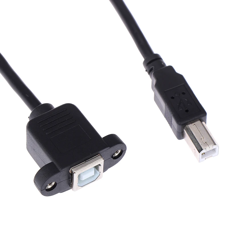 Удлинительный кабель для принтера 0 3/0 5/1/1 5 м USB 2 Тип B папа-Тип мама с креплением на