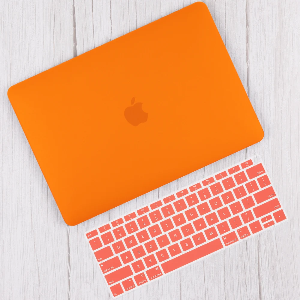 Redlai для Macbook Pro 13 15 с сенсорной панелью A1706 A1707& Air 13 дюймов Pro 13 15 с сетчаткой пластиковый матовый жесткий чехол