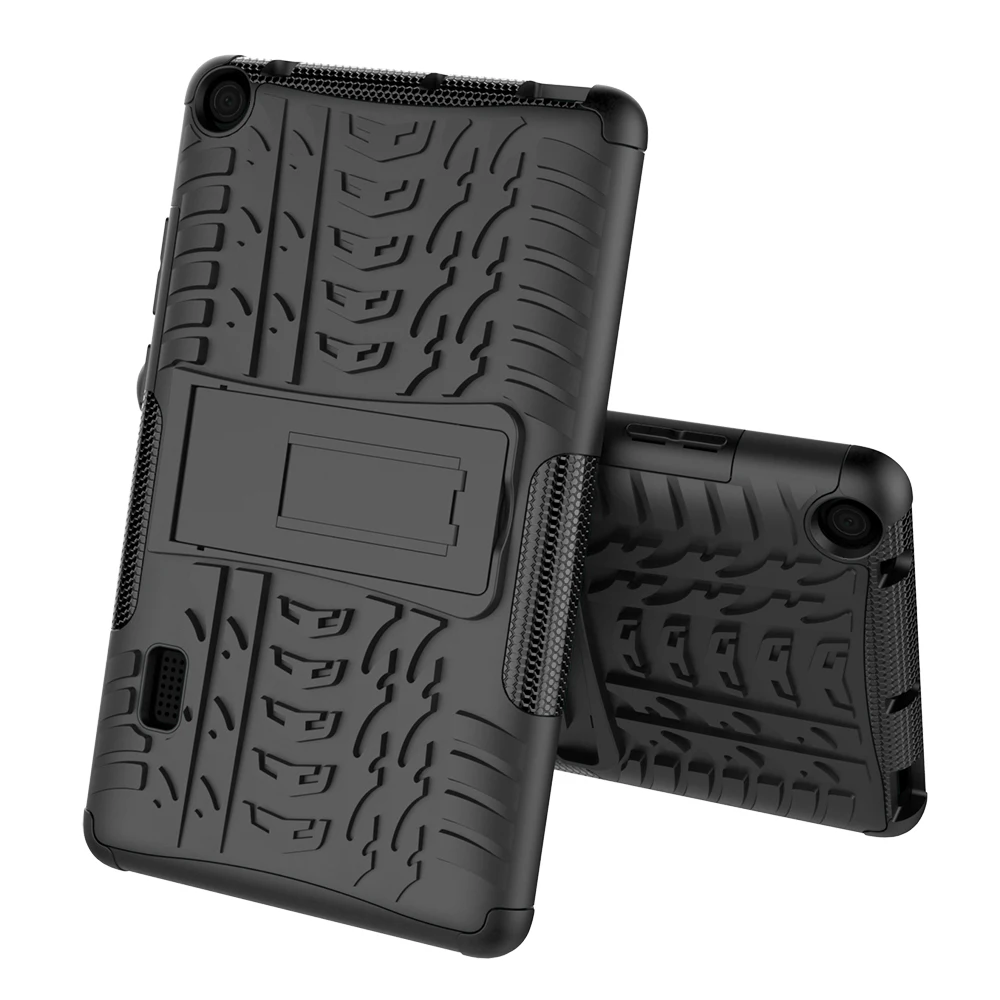 Детский силиконовый чехол для мальчика Gilr+ жесткий чехол для ПК для huawei T3 7 WiFi чехол BG2-W09 7 дюймов версия Подставка для планшета защитная оболочка+ ручка