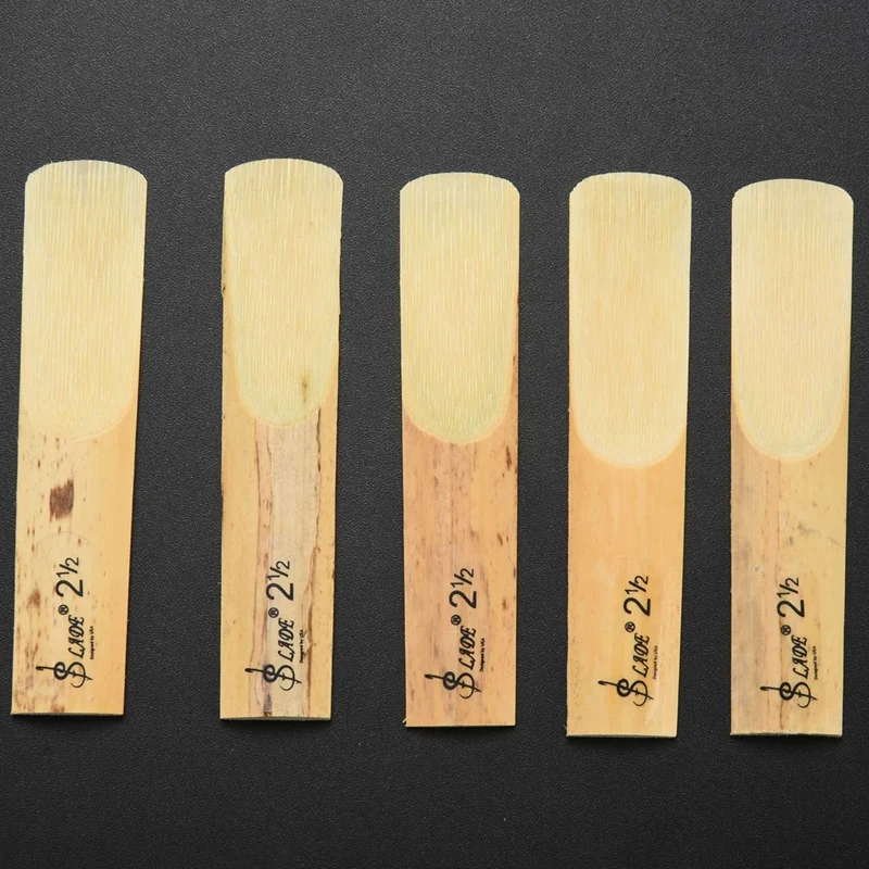 

SLADE 10pcs/box SLade Tenor bB Saxophone Reeds 2-1/2 Bamboo Sax Reed Strength 2.5 Musical Instrument Parts & Accessories