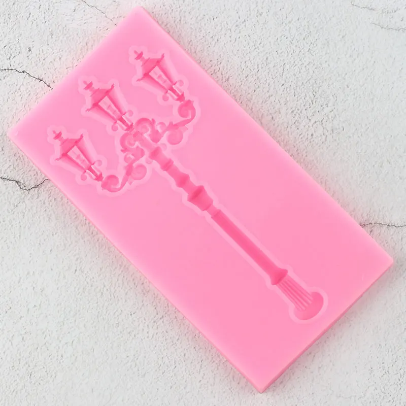 Винтажная европейская уличная лампа силиконовая форма сделай сам свадебный торт