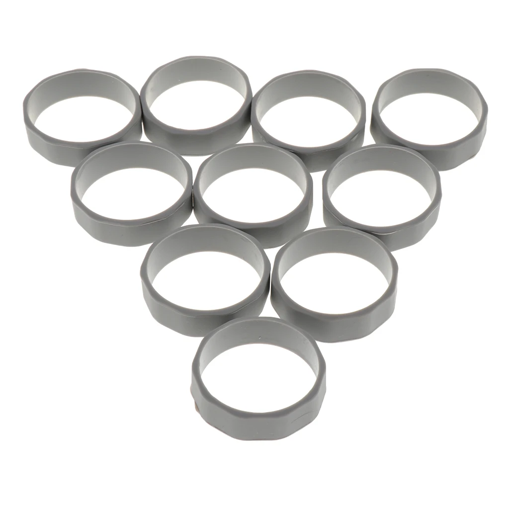 

10 Pcs of Set Microphone Slip Ring Anti-Rolling Protection Ring for Mic