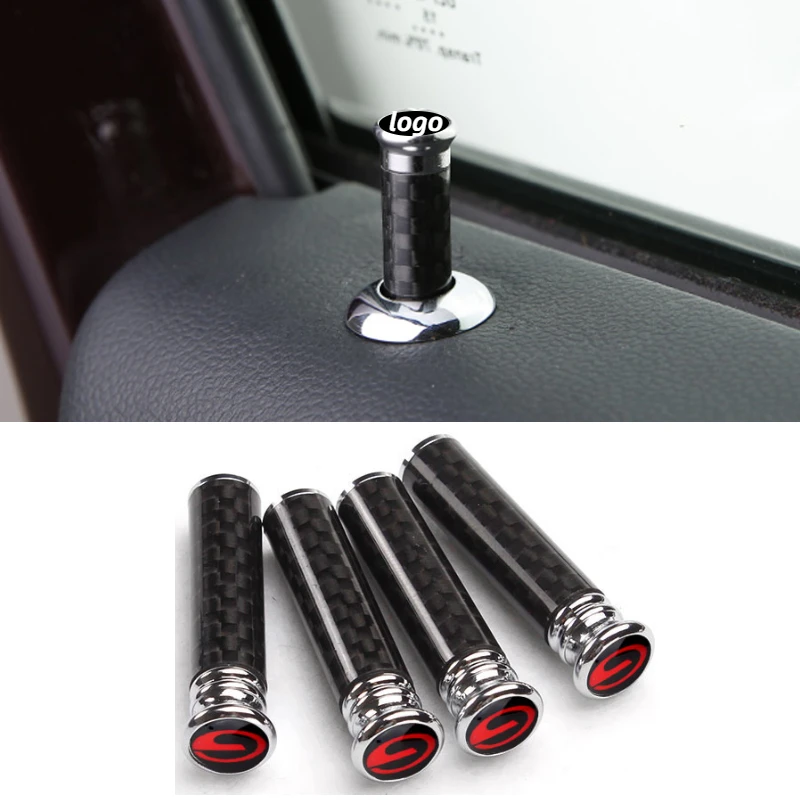 

Carbon Fiber Car Door Lock Knob Pins for Trumpchi Gac Ga3 Ga4 Ga5 Ga6 Ga8 Gm6 Gm8 Gs3 Gs4 Gs5 Gs7 Auto Interior Accessories
