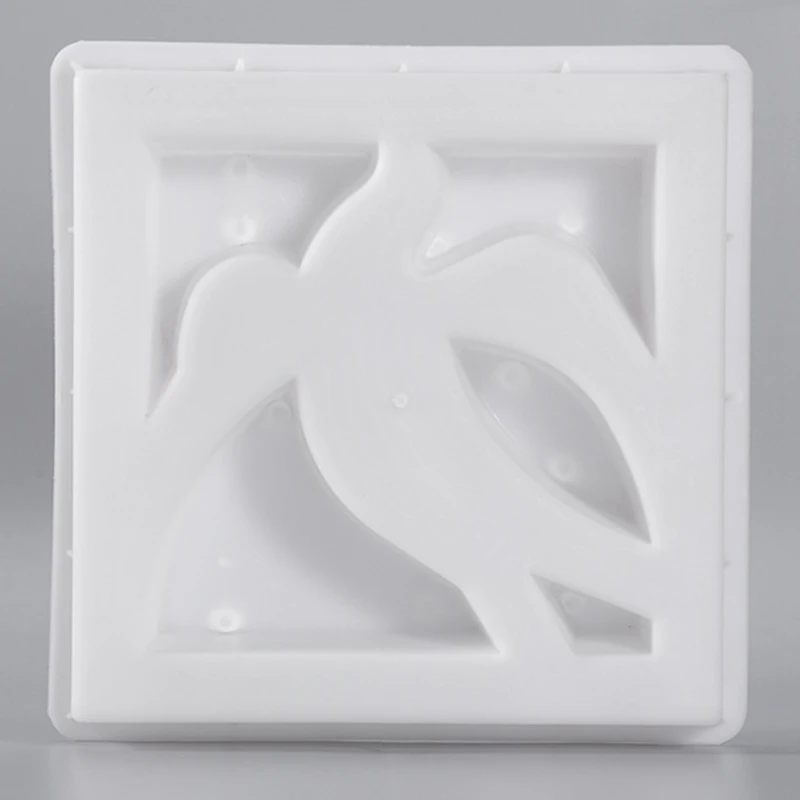 Настенная плитка прессформы цемента окна птицы с узором цвета кирпича | Дом и сад