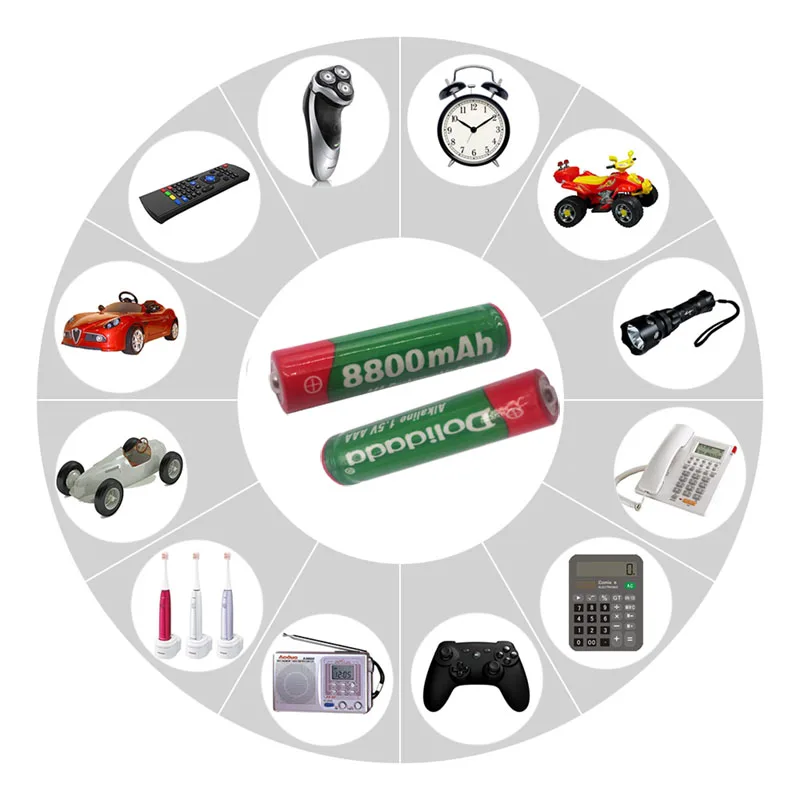 Новый 1 5 V AAA перезаряжаемый аккумулятор 8800 мАч Щелочная аккумуляторная батарея