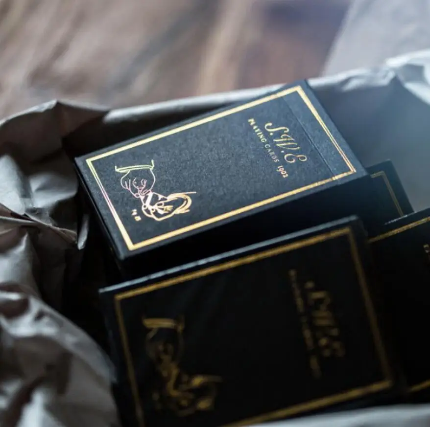 SWE BLACK Ellusionist игральные карты 88*63 мм бумажные волшебные для покера магический трюк