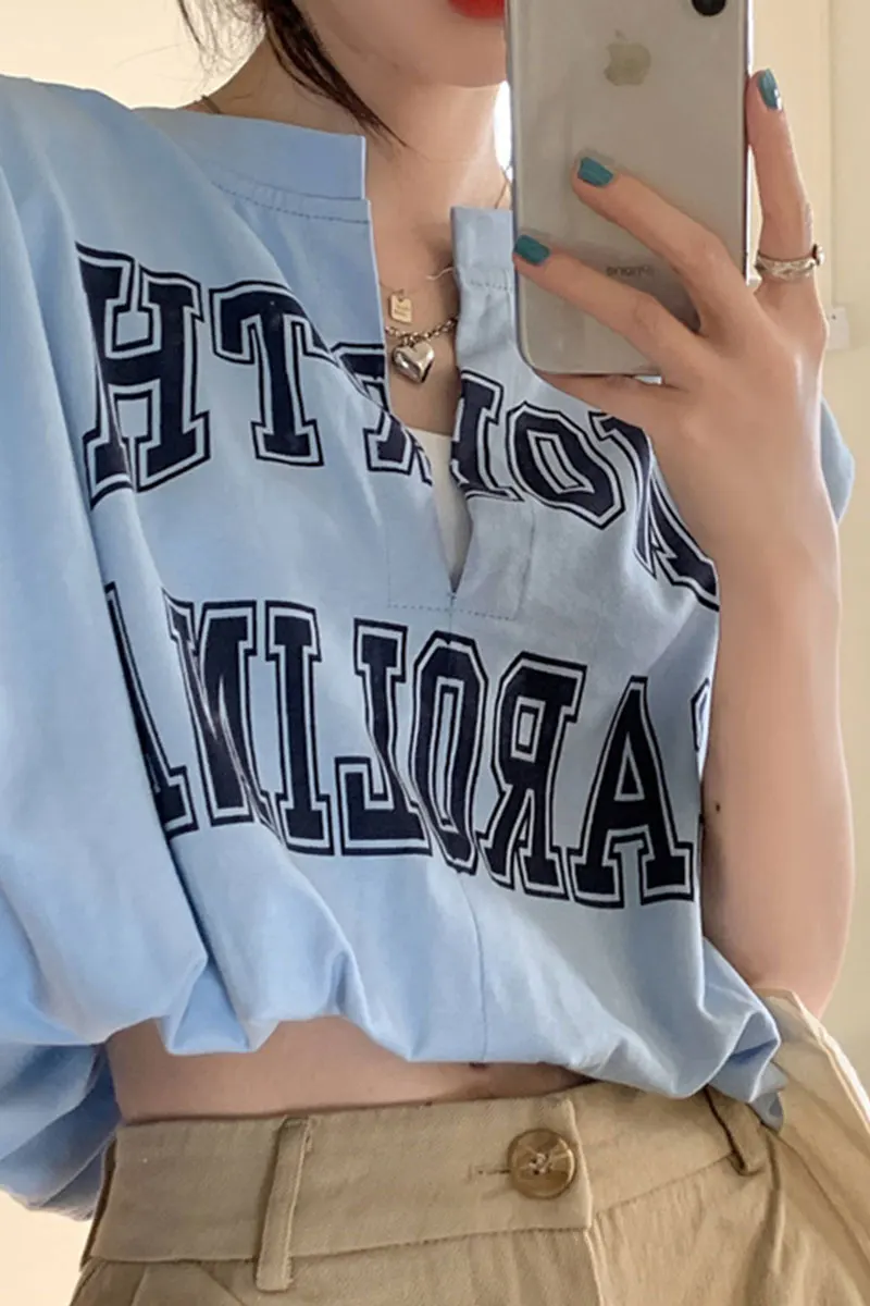 

Fake Two-Piece Loose Vest Tshirt for Women 2021 Summer Fashion T-shirt Short Cotton Letters Printed Top Casual All-match Tee