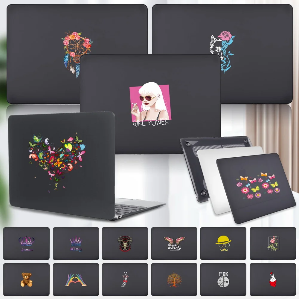 

Чехол для ноутбука Apple Macbook Air 11 дюймов/13 дюймов 2020 M1 A2337 Touch Bar A2179 A1932, Матовый Жесткий чехол с принтом