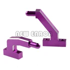 #85058 2 шт. Алюминиевое Крепление для топливного бака фиолетовый для радиоуправляемых автомобилей HPI гоночный автомобиль Savage 21 25 SS 3,5 4,6 5,9 X XL ATV Kawasaki KFX700