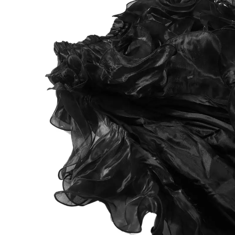 

Professional Belly Dance Costume Waves Skirt Dress with slit Skirt 12 Colors Q6PB