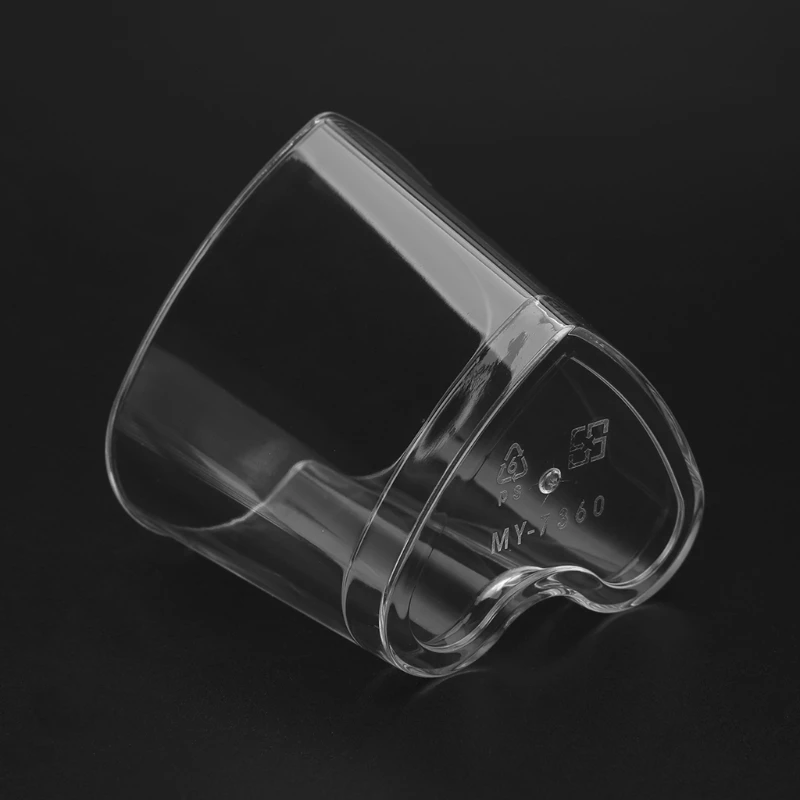 10 шт одноразовые твердые пластиковые муссы десертные кружка в форме сердца с