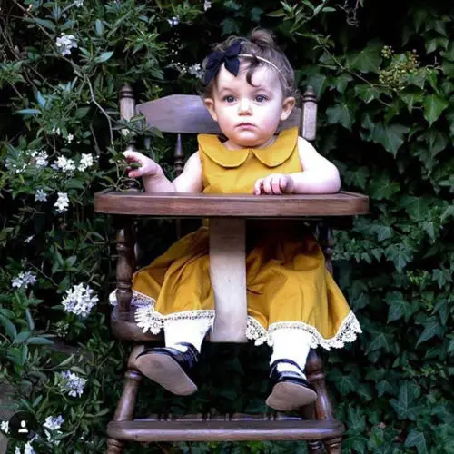 2018 Новый Летнее платье принцессы одежда для малышей девочек в стиле Питер Пэн