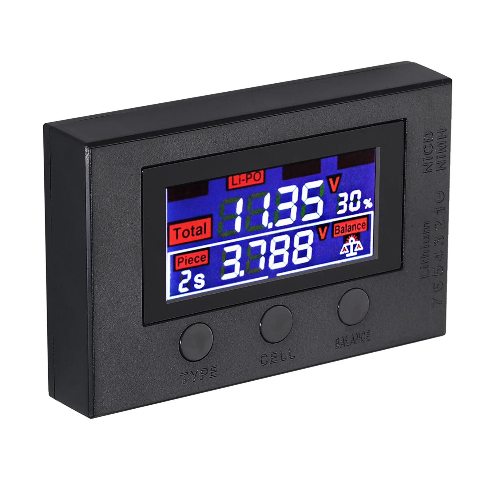 Neoteck RC Cell Meter 7 LiPo LiFe Li Ion NiMH Digital тестер емкости батареи напряжения|Измерители