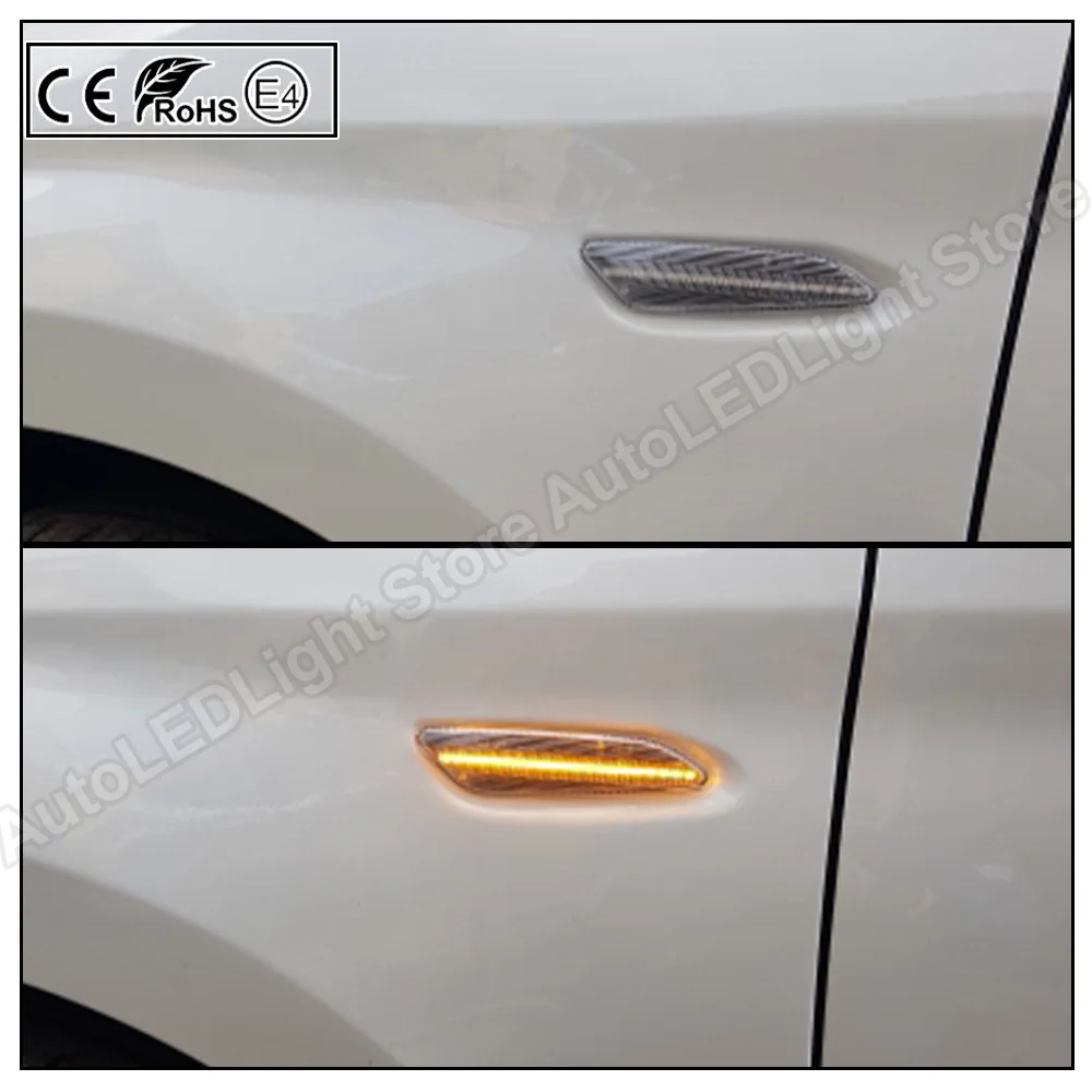 

2Pcs For Alfa Romeo Mito 147 156 Fiat Egea Tipo 356 Lancia Ypsilon Delta LED Side Marker Light Arrow Turn Signal Lamp Repeater