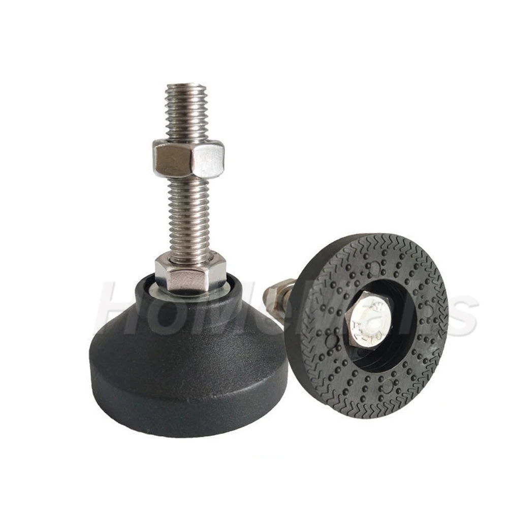 

2/4 Piece Foot Cup Stainless Steel Foot Adjustable Foot Cup Support Foot Non-slip and Shockproof Thread Foot M8/M10/ M12