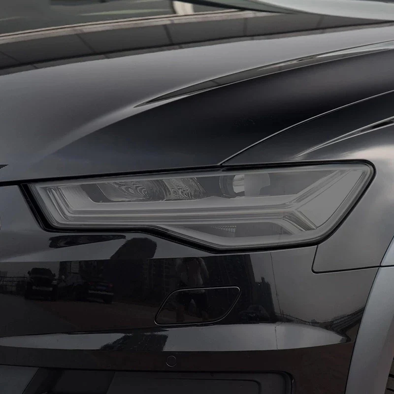 Затемняющая Черная защитная пленка для передней фары автомобиля стикер Porsche | Отзывы и видеообзор
