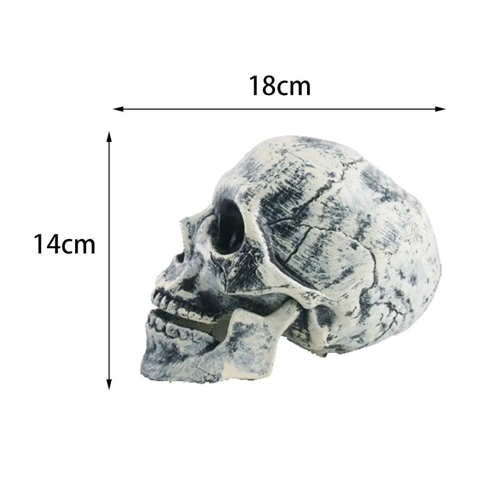 Жуткий череп мертвеца скелет руки декоративный реквизит на Хэллоуин дом с