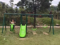 outdoor baby swing chair playground childrens plastic slide garden toys seat kids monkey bars set children child swing nest q89