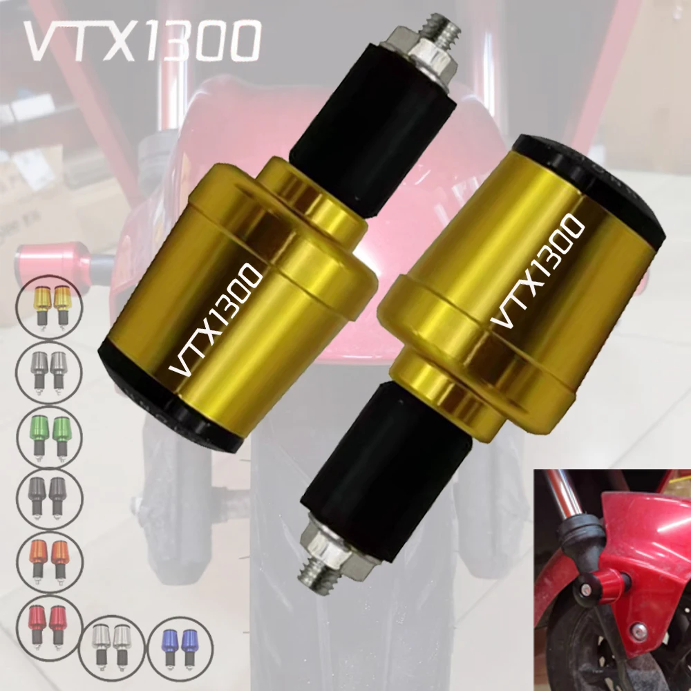 Переднее крыло Вилка протектор слайдер болт для Honda VTX1300 VTX 1300 Универсальный винт