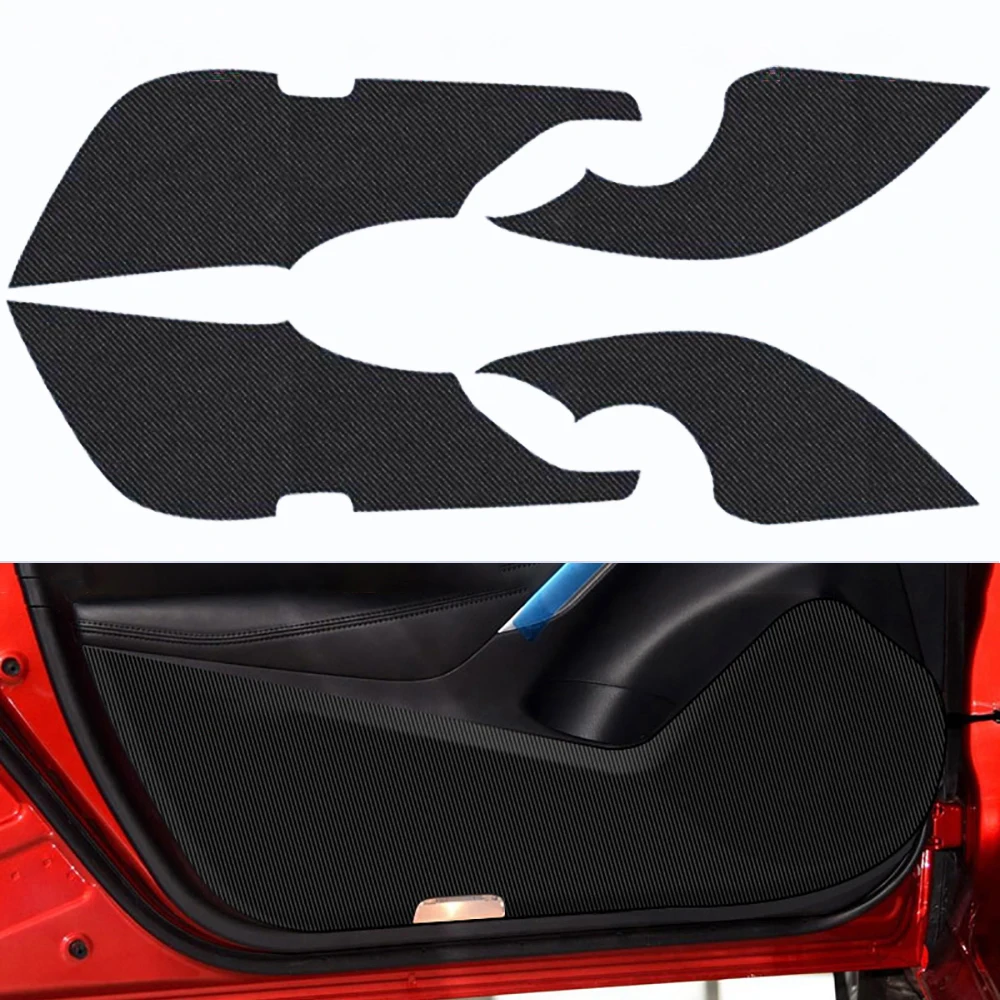

Car Door Anti-kick Pad Stickers for Mazda 3 6 Axela Atenza CX-4 CX-5 CX-30 Auto Door Protective Film Car Interior Accessories