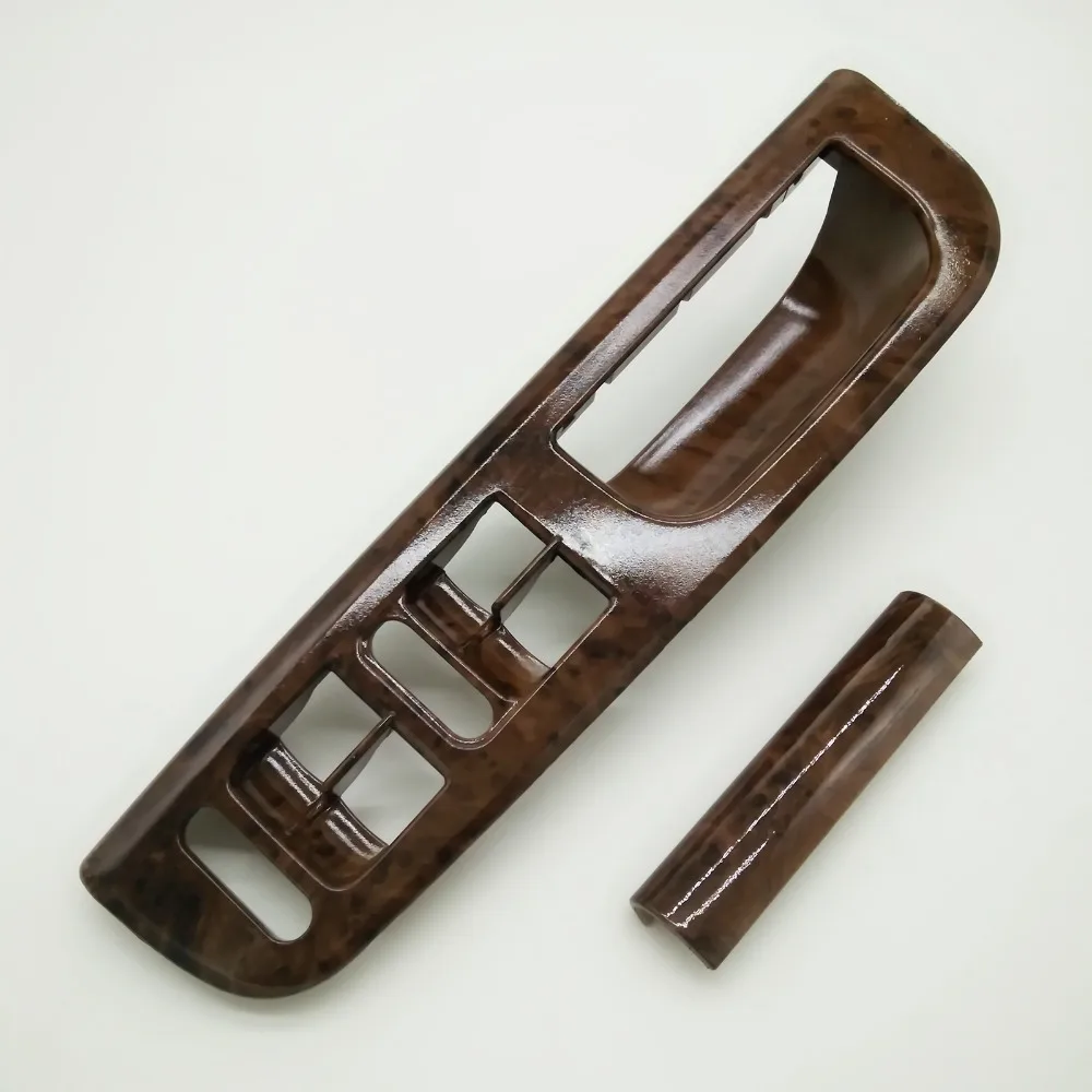 SKTOO 5 шт./комплект из красного дерева ручки внутри двери декоративные крышки для Vw