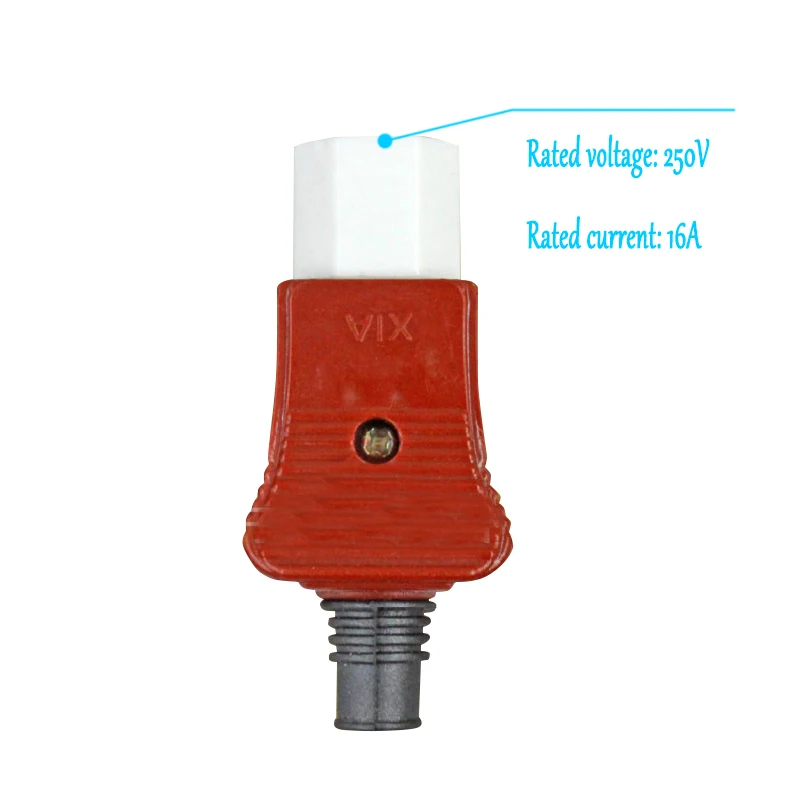 16A 250V Мощность Линия продукта слово магнитные три вилки электрическая плита plug