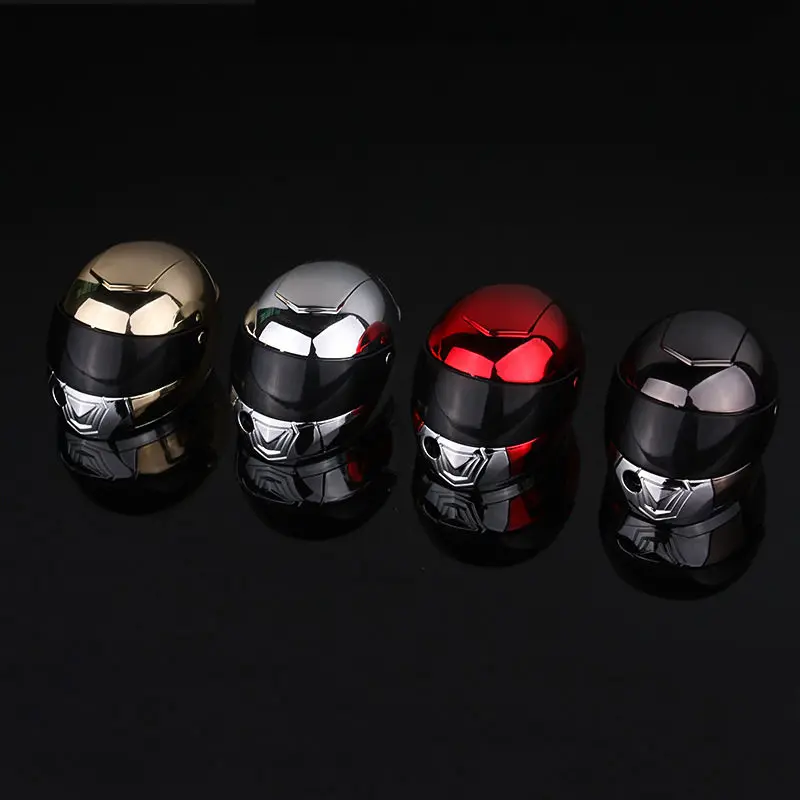 Металлическая зажигалка креативная личность новая странная надувная газовая с