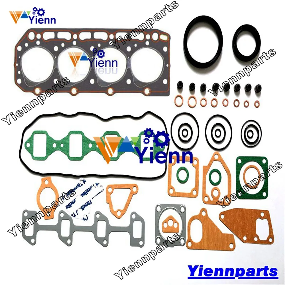 

For Yanmar 4TN78 Overhaul Full Gasket Kit With Head Gasket Excavator Loader Tractor Tuck Diesel Engine Parts