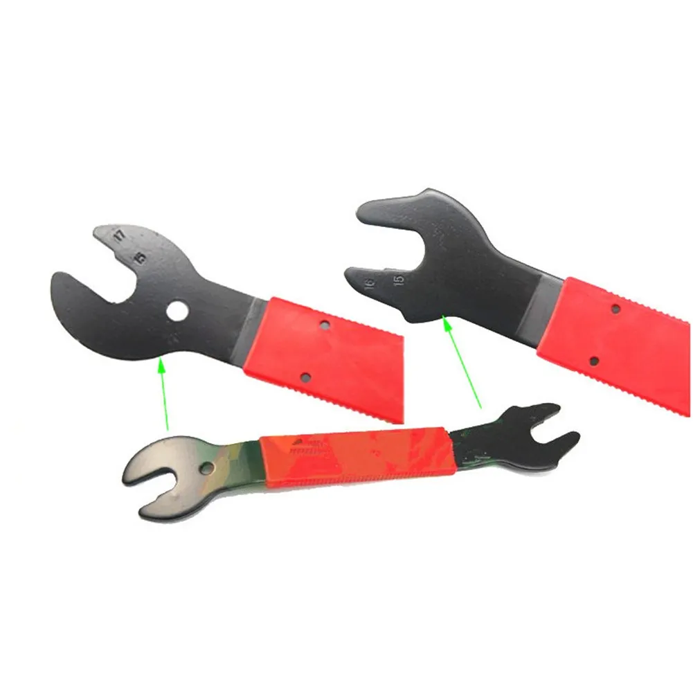 

Bike Pedal Wrench 15/16/17mm Bicycle Repair And Maintenance Tool Spanner Outer Hexagon Foot Removal Wrench Home Workshop Perfect