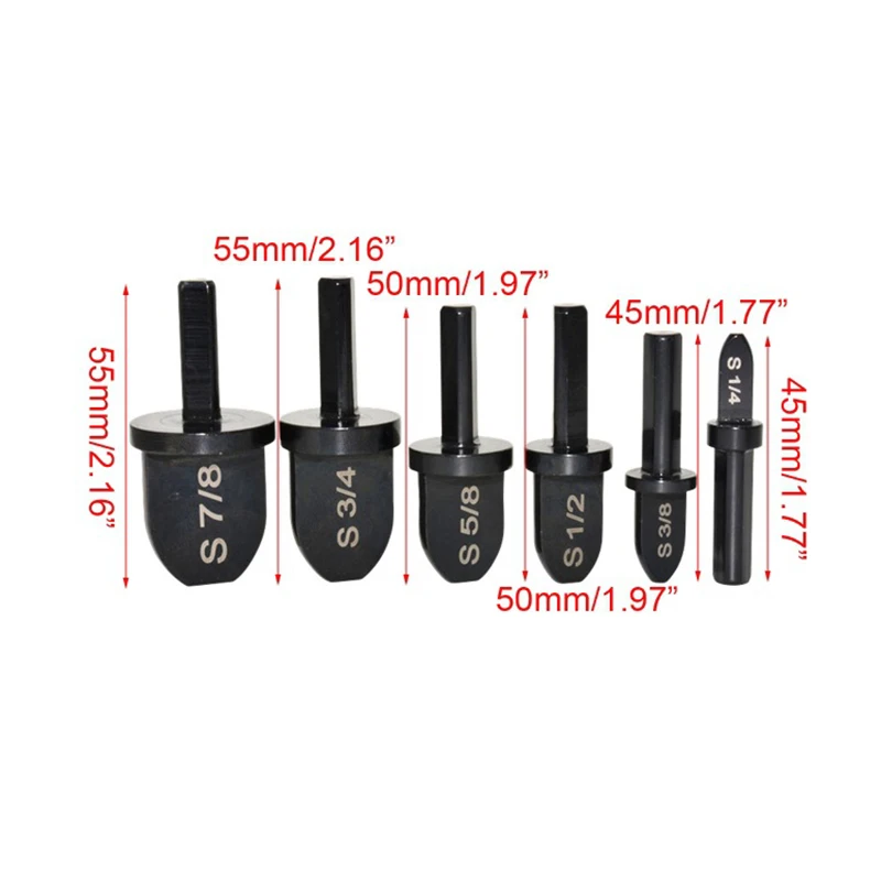 

Time Promotion-Forging Tool Bit Set for Pipe Expanding 6PCS Electric Tools for Air Conditioner Install Quick Reaming Head
