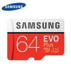 Карты памяти SAMSUNG 256GB карта Micro SD карта памяти EVO объемом 64 плюс 100 МБс. 128GB MicroSD 512 ГБ TF карта для смартфона ноутбук