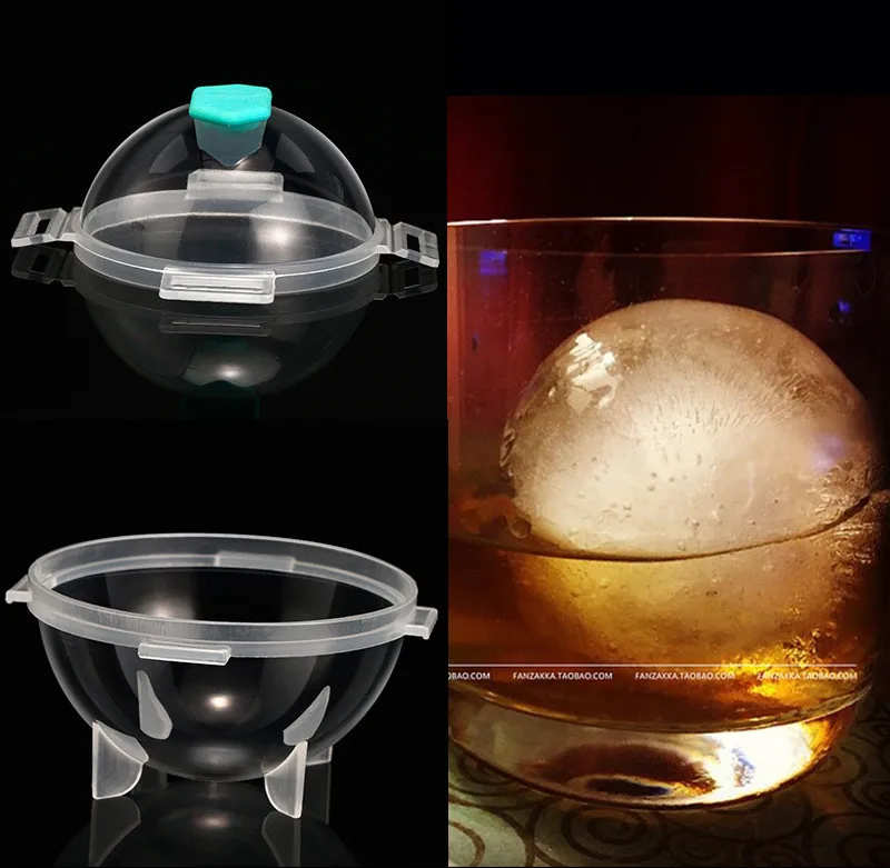 

6cm Big Size Ball Ice Molds Sphere Round Ball Ice Cube Makers Home and Bar Party Kitchen Whiskey Cocktail DIY Ice Cream Moulds