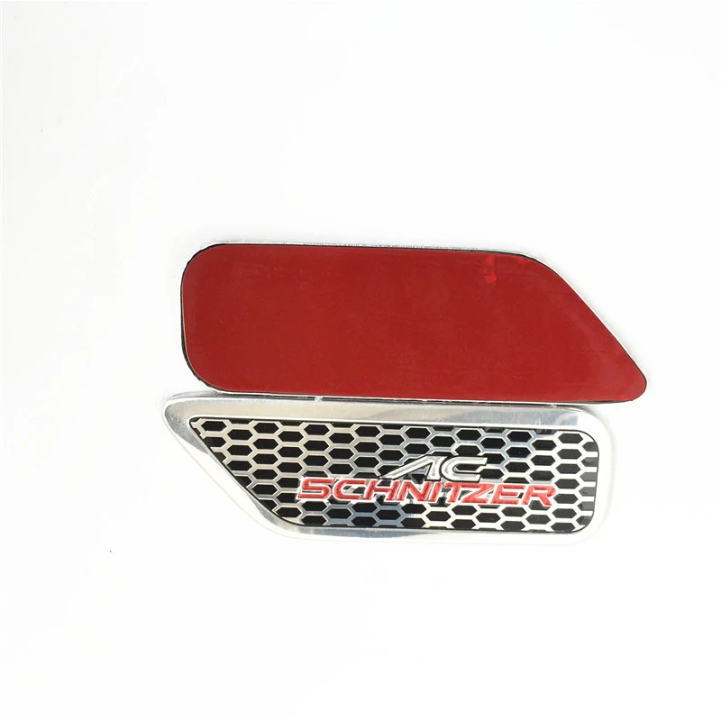 Авто 3D Алюминий хром AC сбоку эмблема на крыло наклейка Знак подходит для BMW ралли