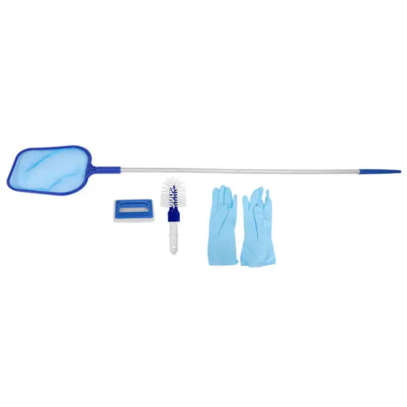 Плавательный бассейн для сбора мелких грабли листьев с деревянной ручкой набор