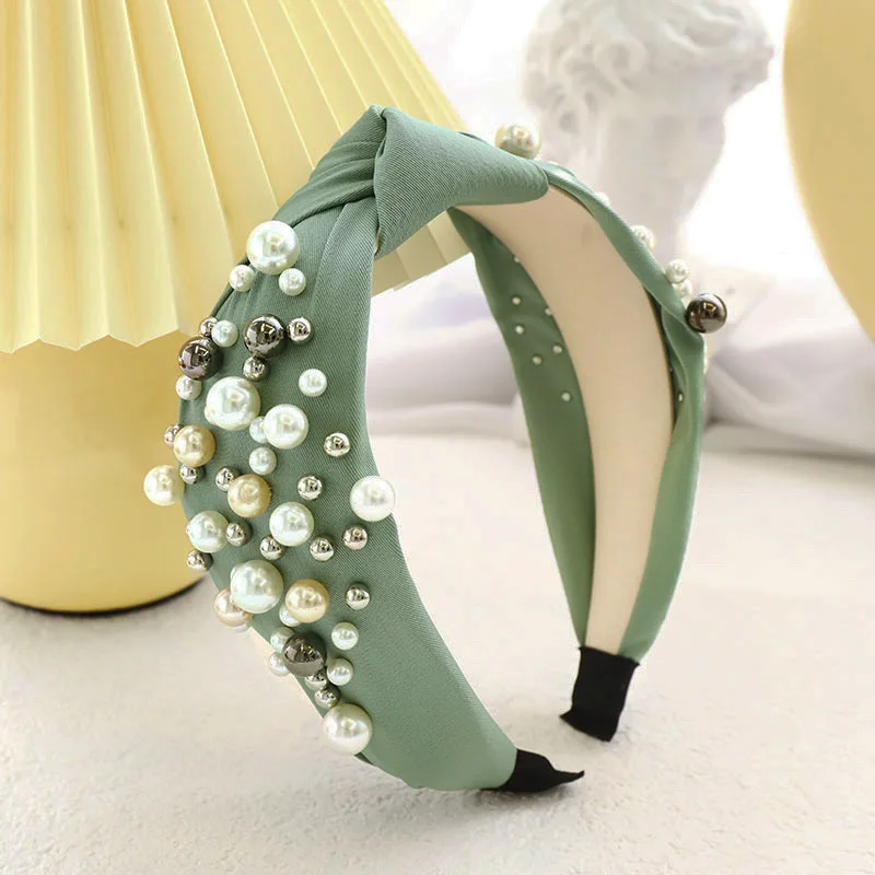 

Hair Band Wholesale Trend Nail Pearl Head Band Temperament Hair Accessories R165