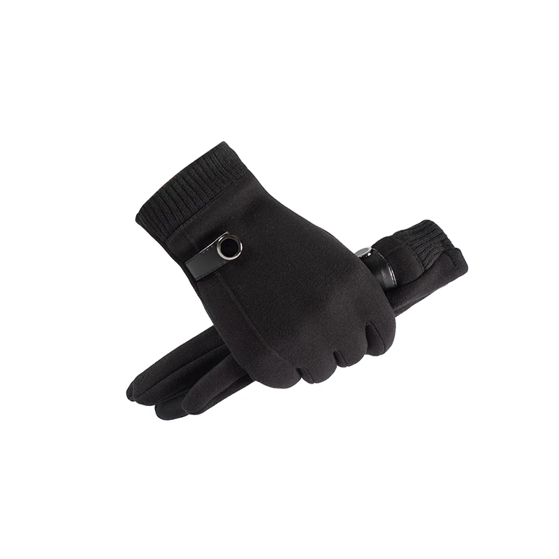 Оптовая продажа с фабрики 2021 Мужские осенне-зимние Бархатные теплые перчатки