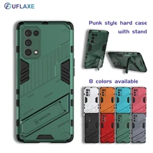 Shockproof Casing for OPPO Reno 5 Pro Plus 5G Reno5 Z Punk Back Cover Hard Case with Kickstand